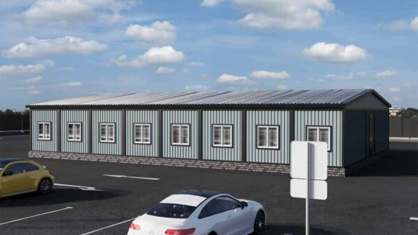 Модульное общежитие 230.4 м2 МО-2-230