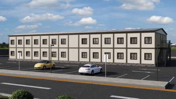 Модульное общежитие 806.4 м2 МО-1-806