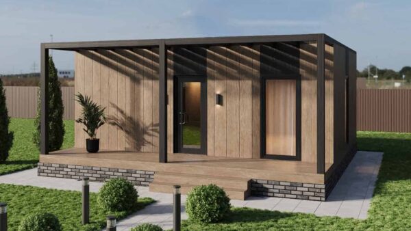 Модульный Барнхаус 43 м2 МД-6-43