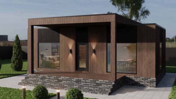 Барнхаус 58 м2 МД-5-58