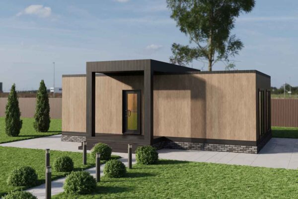 Модульный дом 58 м2 МД-7-58