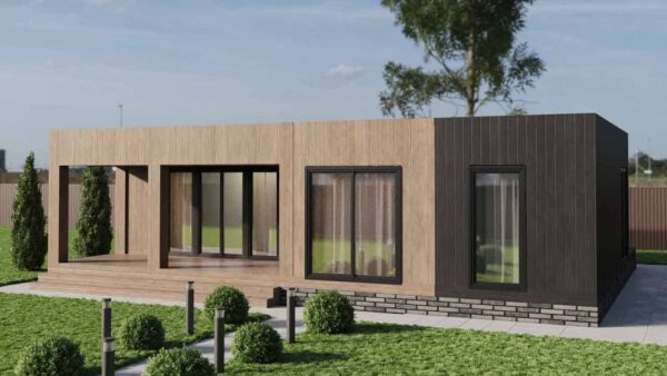 Модульный Барнхаус 86 м2 МД-9-86