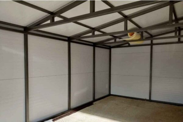 Модульный гараж МГ-1 вид внутри