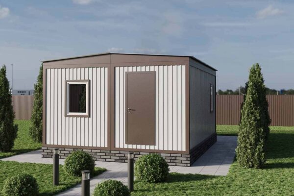 Модульный офис 28.8 м2 6х4.8м