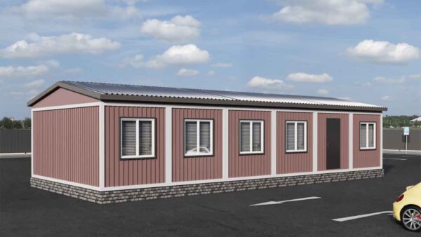 Модульное здание столовая МС-9-86,4