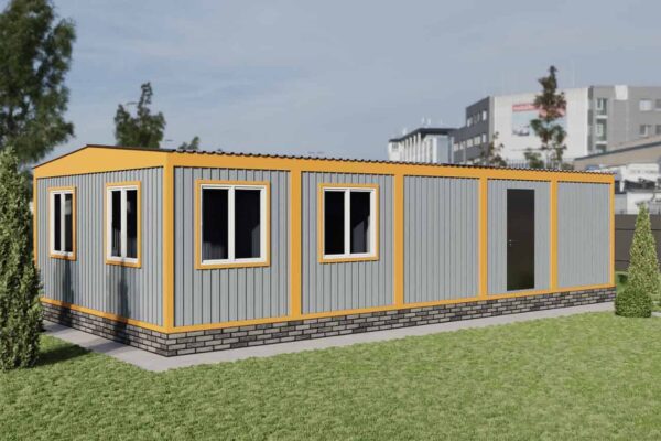 Модульное здание столовая МС-10-72